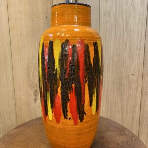 Alternative view of Mid Century Studio Pottery Glazed Lamp