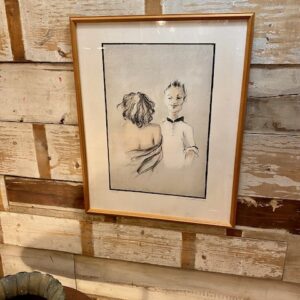 ‘Young Couple’, Vintage Limited Edition Print