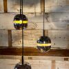 Mid Century Italian ‘Rattan’ Floor Lamp