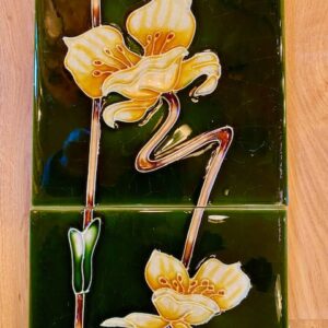 Alternative view of Victorian Decorative Fireplace Tile Set