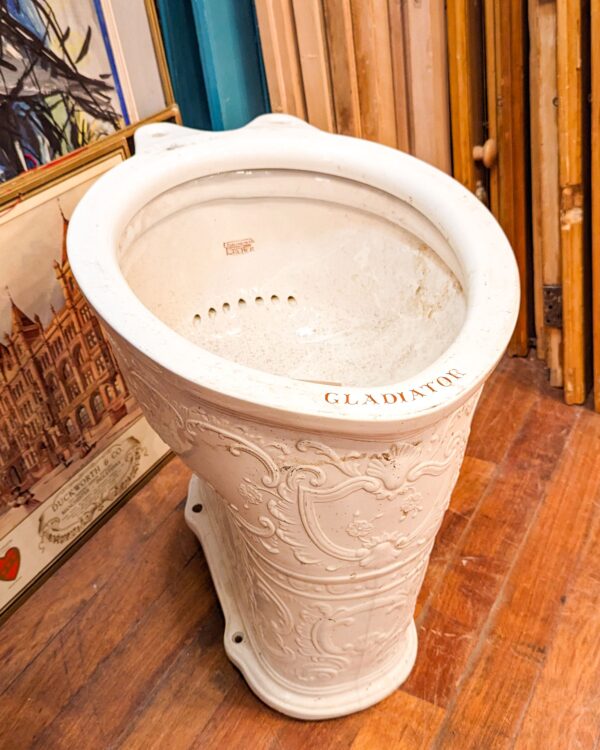 Period 'Gladiator' Toilet Pan