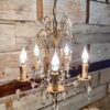 Vintage French Waterfall Chandelier