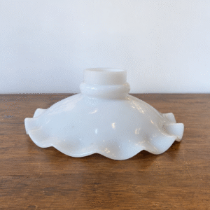 Vintage Small French Glass Shade