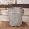 Mid Century Galvanised Small Bucket