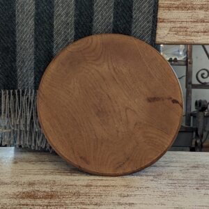Rustic Teak Plate