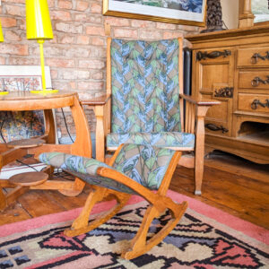 Art Nouveau Adjustable Reclining Chair