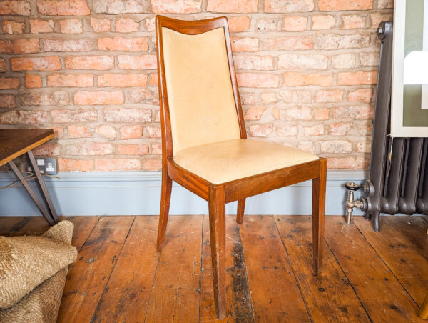 Mid Century Teak & Upholstered Chairs