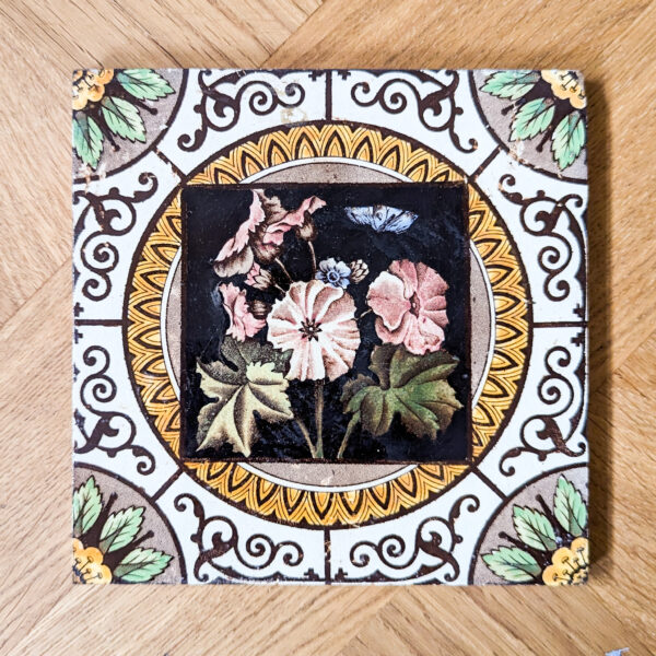 Decorative Flower Design Printed Tiles