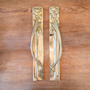 Pair of Brass Door Pull Handles