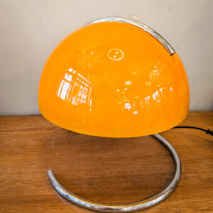 Alternative view of Mid Century Style 'ESME by Kin' Glass Lamp