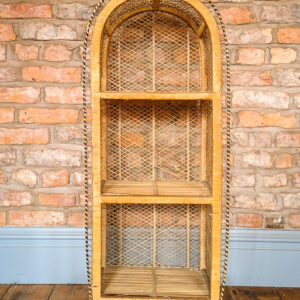 Mid Century Style Bamboo Shelving Unit