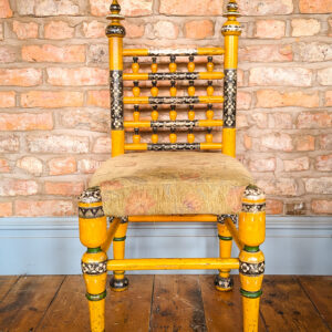 Vintage Indian Style Temple Chair