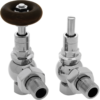 Brumpton 15mm Inlet Manual Radiator Valve (Brass)