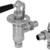 Brumpton 15mm Inlet Manual Radiator Valve (Chrome)
