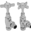 Towel Rail 15mm Inlet Manual Radiator Valve (Copper)