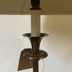 Alternative view of Edwardian Brass Standard Lamp