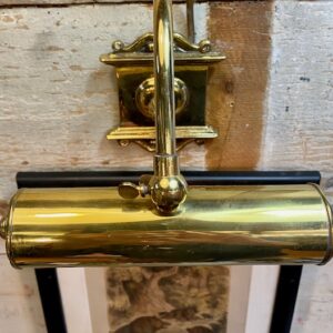 Alternative view of Edwardian Style Ornate Brass Picture Light