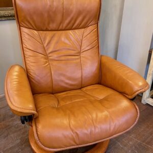 Alternative view of Late 20th Century Leather Stressless Chair