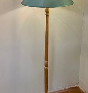 Mid Century Wooden Standard Lamp