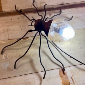 Alternative view of Mid Century Italian Iron 'Spider' Lamp