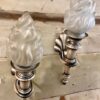 Mid Century Floor Lamp With Two Pendant Lights