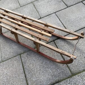 Alternative view of Vintage Wooden Sled