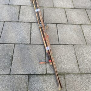 Alternative view of Vintage Wooden Ski's & Poles From The Tyrol