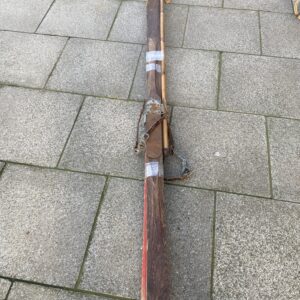 Vintage Wooden Ski’s & Poles From The Tyrol