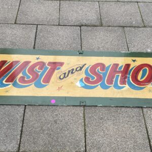 Alternative view of Vintage Original Fairground Decorative Wood Panel