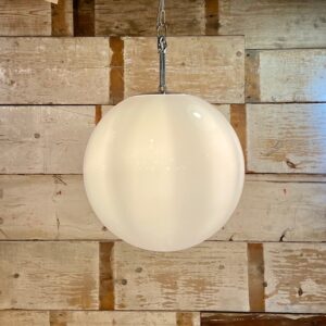 Opaline Globe Pendant Light