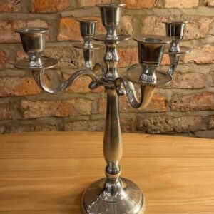 Alternative view of Classic Candelabra In A Chrome Finish