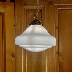 Contemporary Opaline Pendant Light
