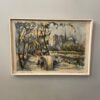 Framed Print of Painting ‘Eiffel Tower’