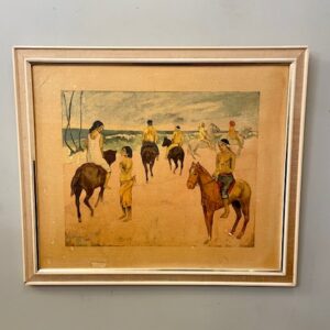 Print of Painting ‘Riders On The Beach’