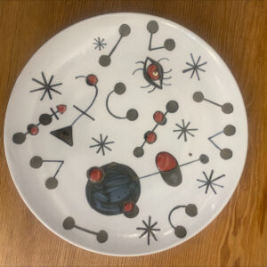 Highland Stoneware Hand Painted Limited Edition Plates