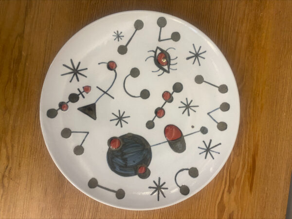 Highland Stoneware Hand Painted Limited Edition Plates