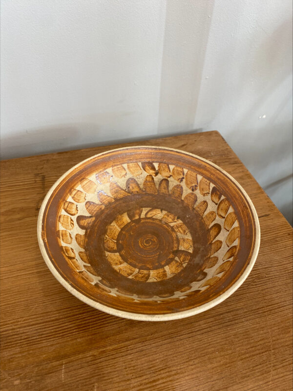 Vintage Swedish Stoneware Bowl 'Hoganas Stengods'
