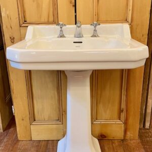 Art Deco Sink & Pedestal