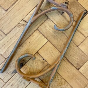 Vintage Saddle Holder Brackets With Hook