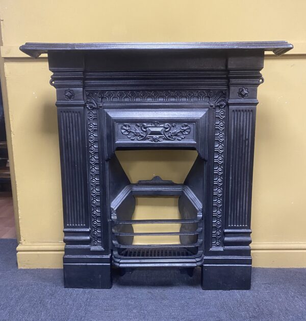 Victorian Cast Iron Combination Fireplace