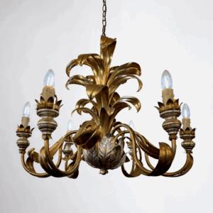 Early 20th Century French Gilt Pendant