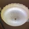 Mid Century Earthenware Table Lamp With Vellum Shade