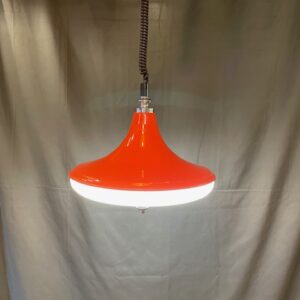 Alternative view of Mid Century Classic Rise and Fall Pendant Light