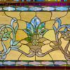 Art Deco Framed & Leaded Glass Panel