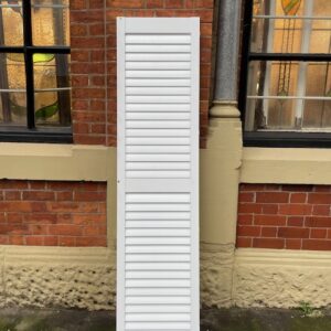 Contemporary American Shutters In White Solid Ash