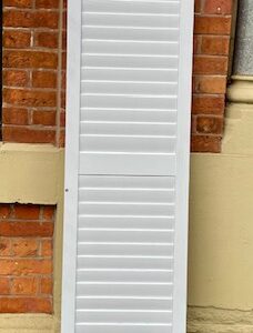 Contemporary American Shutter In White Solid Ash