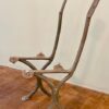 Victorian Cast Iron Bench Ends With Simple Design
