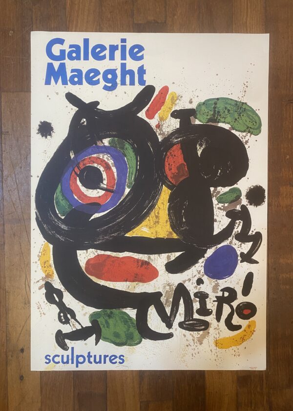 Vintage Style Poster 'Galerie Maeght - Miro'