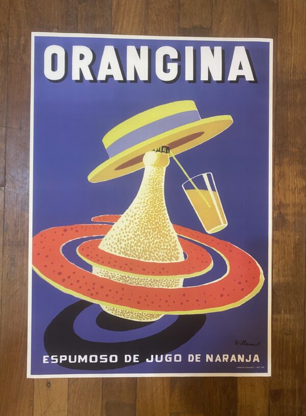 Vintage Style Poster 'Orangina'
