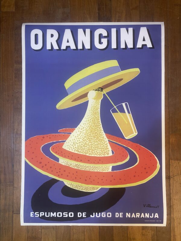 Vintage Style Poster 'Orangina' Larger